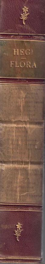 Illustrierte Flora von Mitteleuropa. 2.Aufl. Band 001: Pteridophyta, Gymnospermae und Monocotyledones I. 1936. 280 Fig. 41 Tafeln (teilweise farbig). 528 S. Lex8vo. Halbleder