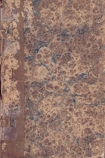 Alghe Italiane e Dalmatiche. 1842 - 1846. 5 plates. 384 p. gr8vo. Halfcloth..