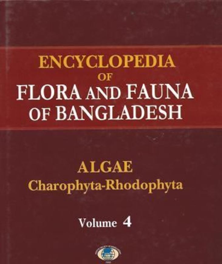 Volume 4: Algae: Charophyta - Rhodophyta. 2009. illus. XL, 543 p. gr8vo. Hardcover.