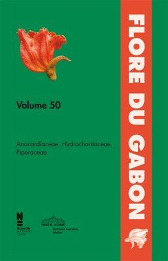 No. 050: Anacardiaceae, Hydrocharitaceae, Piperaceae. 2017. IV, 80 p. gr8vo. Paper bd.
