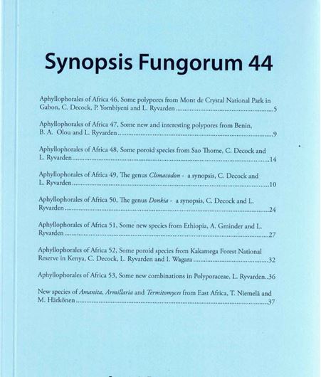 Volume 44. 2021. illus. 43 p. gr8vo. Paper bd.