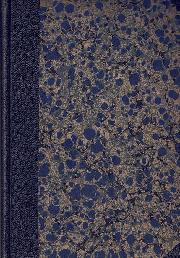 Ueber Tundren und Steppen der Jetzt- und Vorzeit, mit besonderer Berücksichtigung ihrer Fauna. 1890. VI, 257 p. gr8vo. Hardcover.