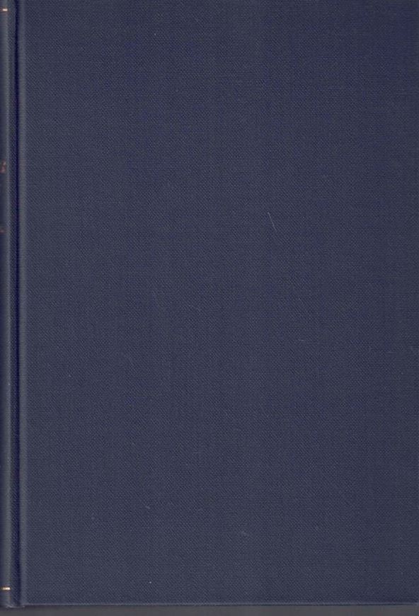 The Potatoes of Argentina, Brazil, Paraguay, and Uruguay. A Biosystematic Study. 1969. 150 plates (b/w). XXIV, 525 p. gr8vo. Cloth.