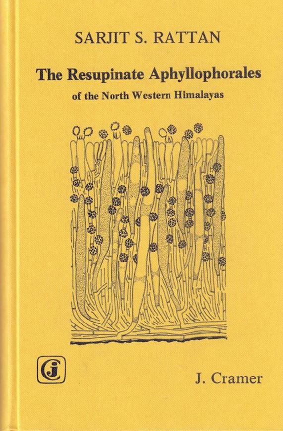 The Resupinate Aphyllophorales of the North Western Himalayas. 1977. (Bibl.Mycol.,60). 8 plates. many line-drawings in the text. 427 p. gr8vo. Hardcover. (ISBN 978-3-7682-1172-7)