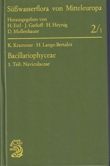 Band 02:01: Krammer, K. und H. Lange- Bertalot: Bacillariophyceae. Teil 1: Naviculaceae. 1986. 206 plates, 876 p. Hardcover. - In German