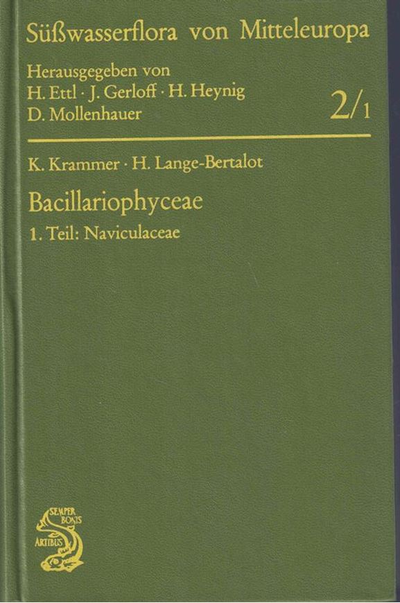 Band 02:01: Krammer, K. und H. Lange- Bertalot: Bacillariophyceae. Teil 1: Naviculaceae. 1986. 206 plates, 876 p. Hardcover. - In German