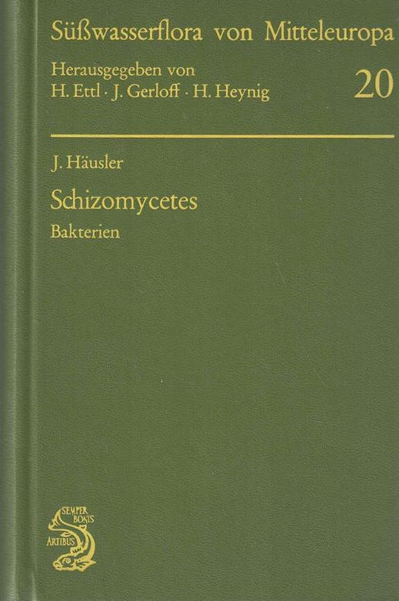 Band 20: Häusler, Juri: Schizomycetes 1982. illus. X, 588 S. 8vo. Paper bd.