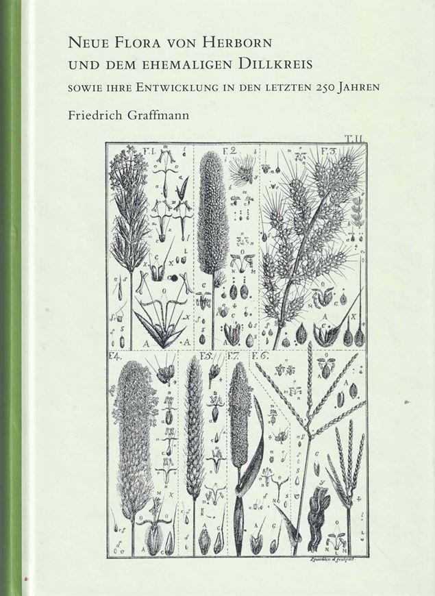 Neue Flora von Herborn und dem ehemaligen Dillkreis, sowie ihre Entwicklung in den letzten 250 Jahren. 3te Auflage. 2025. 20 farbige Fig. 414 S. gr8vo. Hardcover.