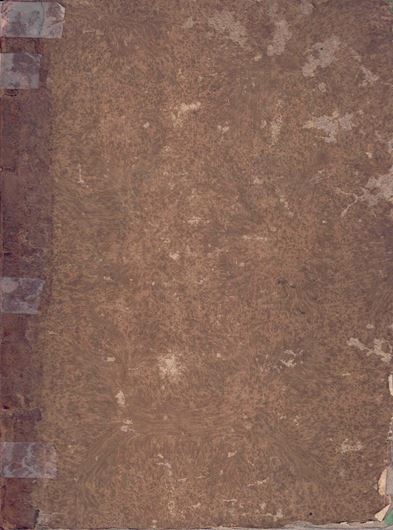 Historia Fucorum. 1768. 35 copper engraved plates (no.1a,1b, 2a,2b, 3-33). XX, 239 p. 4to. Cardboard.