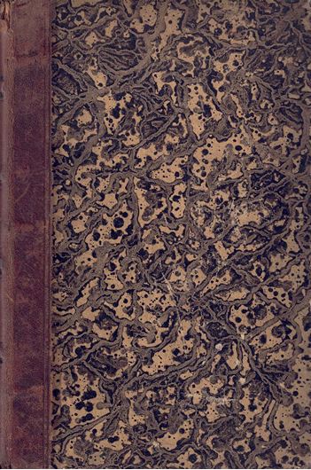 Recherches sur les Zoospores des Algues et les Anthéridies des Cryptogames. 2 parts in 1 volume. 1851.46 pls. 87 p. gr8vo. Halfleather.