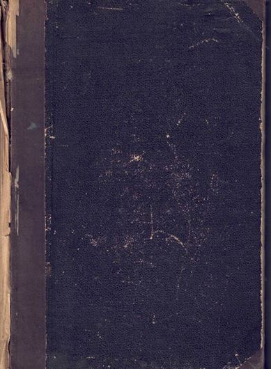 Prodromus der Flora von Böhmen Enthaltend die Beschreibung und Verbreitungsangaben der wildwachsenden und im Freien kultivirten Gefässpflanzen des Königreiches. 3 Teile in 1 Band. 1867 - 1875. VIII, 691 S. gr8vo. Halbleder.