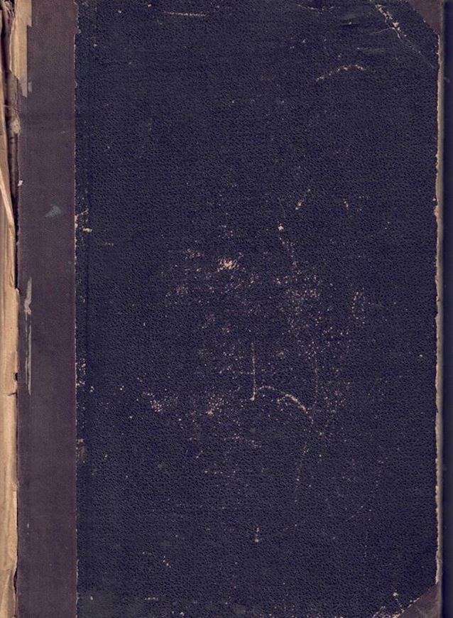 Prodromus der Flora von Böhmen Enthaltend die Beschreibung und Verbreitungsangaben der wildwachsenden und im Freien kultivirten Gefässpflanzen des Königreiches. 3 Teile in 1 Band. 1867 - 1875. VIII, 691 S. gr8vo. Halbleder.