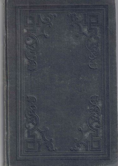 Die Vegetations-Verhältnisse Südbayerns nach den Grundsätzen der Pflanzengeographie und mit Bezugnahme auf  Landescultur. 1854.  9 Falttafeln (Höhenprofiler, Temperaturen, etc.). 1 farbige Faltkarte über die pflanzengeographische Einteilung. 910 S.gr8vo. Hardcover.