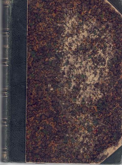 Taschenbuch der Deutschen und Schweizer Flora nach der Originalausgabe....gänzlich umgearbeitet von Ernst Hallier. 1878. XVI, 802 S. 8vo. Halbleder.
