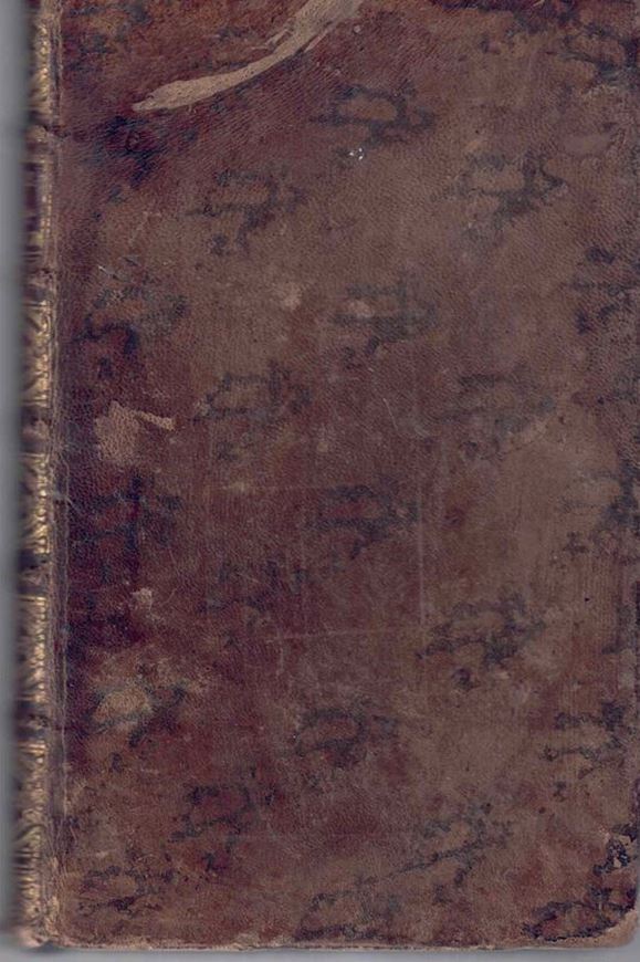 Gnera Plantarum eorumque Chracteres Nturales Secundum Numerum, Figuram, Situm, et Proportionem Omnium Fructicationis Partium. Editio Quinta ab Auctore Reformata et Aucta. Holmiae 1754. (Impensis Lurentii Salvii). XXXII, 500, 22(index) p. Leather.