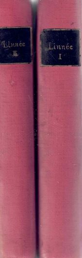 Caroli Linnaei, Genera Plantarum. Editio Nona, Curante Curtio Sprengel. 2 volumes. Gottingae 1830-1832.( Sumptibus Dieterichianis). 870 p. gr8vo Modern halfcloth.