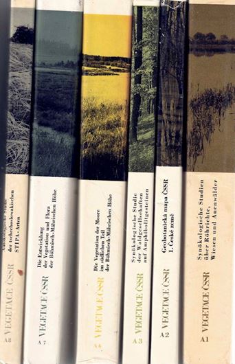 Volumes 1-3, 6-8. 1965-1975. gr8vo. Hardcover.