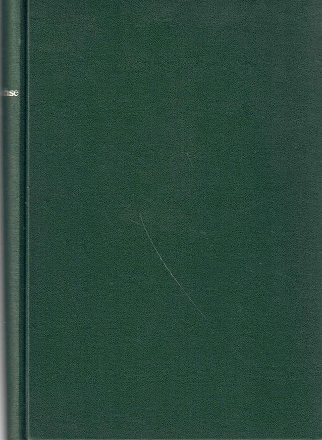 Biologische und morphologische Untersuchungen über Wasser- und Sumpfgewächse. Teil 4: Untergetauchte und Schwimmblattflora. 1924. 8 lithogr. Tafeln. 94 Fig. VIII, 746 S. gr8vo. Hardcover.