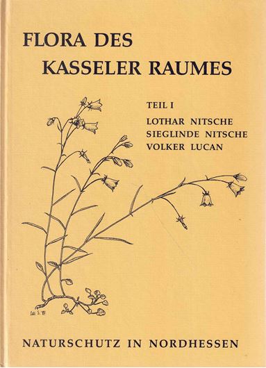 Flora des Kasseler Raumes. 2 Bände (Text und Atlas). 1988 - 1990. Viele Punktkarten. 331 S. gr8vo. Hardcover.