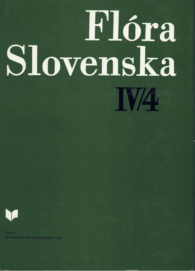 Volume 004, part 04: Angiospermophytina, Dicotyledonopsida, Fabales-Convolvulales. 1988. 58 distr.maps. (=dot maps). 30 pls. (= line-drawings). 587 p. gr8vo. Hardcover. - In Slowakian, with Latin nomenclature.