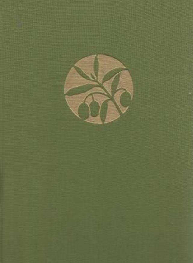 Med-Checklist. A critical inventory of vascular plants of the circum-mediterranean countries. Volume 001: Pteridophyta (2nd ed.)/Gymnospermae/Dicotyledones (Acantha- ceae-Cneoraceae). 1984. XVI,330,XVII-C p. 4to. Cloth. - Bilingual English & French).