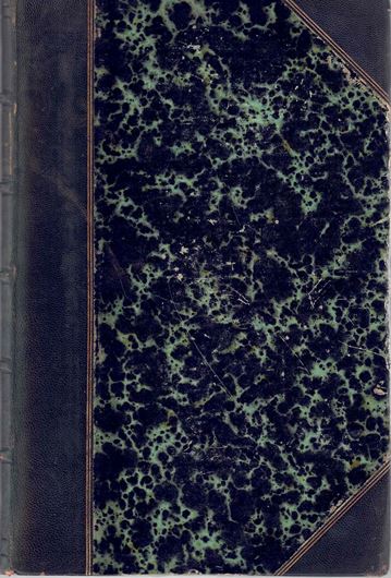 Kryptogamische Charakterbilder. Hannover 1878. 250 Fig. VIII, 252 S. gr8vo. Halbleder.