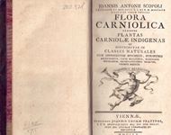 Flora Carniolica exhibens Plantas Carniolae Indigenas et Distributas in Classes Naturales cum Differentiis Specificis, Synonymis Recentiorum, LOcis Natalibus, Nominibus Incolarum, Observationibus Selectis. Viennae 1760. (X), 607 p. Leather.