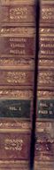 Florae Siculae Synopsis Exhibens Plantas Vasculares in Sicilia Insulisque Adjacentibus Huc Usque Detectas Secundum Systema Linneanum Dispositas. Vol. 1 & 2,part 2. 1842 - 1844.V, 592, 383 p. Halfleather.