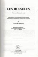 Les Russules d'Europe et d'Afrique du Nord. Essai sur la valeur taxonomique et specifique des caracteres morphologiques et microchimiques des spores et des revetements. Reimpression supplementee. With an English translation of the keys by R.W.G.Dennis. 1985. (Reprint 1996).1 code des couleurs des sporees chez les Russules. 1139 figures dessinnees. 64 & 1030 p.gr8vo.Toile. (ISBN 978-3-904144-01-8)
