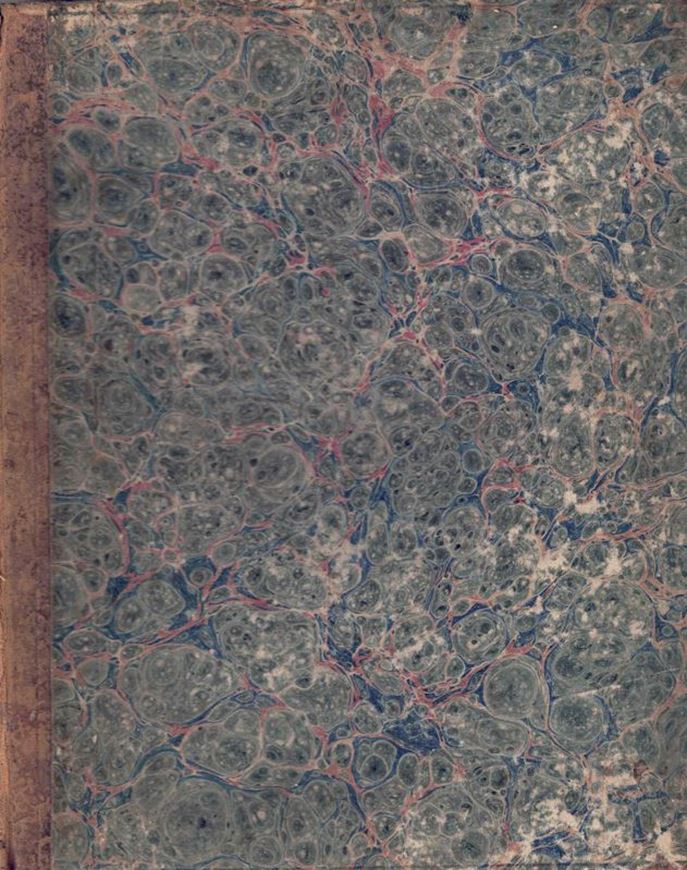 Handbuch der botanischen Terminologie und Systemkunde. 2te revidierte & erweiterte Auflage. Nürnberg 1830. 21 Kupfertafeln. VIII, 260, p. S. 4to. Halbleder.