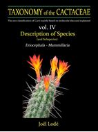 Taxonomy of the Cactaceae. Volumes 3 to 6. 2026. 13.500 colour illustralions. 2.434 pages. 4to. Hardcover.