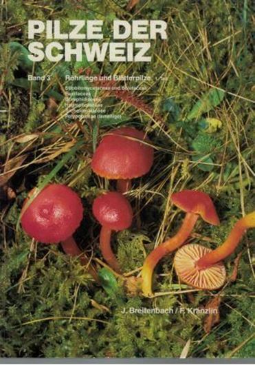 Pilze der Schweiz. Band 3: Boletales und Agaricales (Röhrlinge und Blätterpilze, Teil 1). 1991. 450 Farbphotografien. 364 S. 4to. Hardcover.