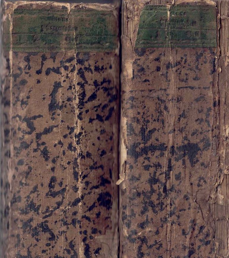 Des Ritters Carl von Linné Pflanzensystem nach seinen Klassen, Ordnungen, Gattungen und Arten mit den Erkennungs- und Unterscheidungszeichen, Vierzehnte nach der vorhergehenden viel vermehrte und verbesserte Auflage von Johann Andreas Murry. Aus dem Lateinischen mit einigen Zusätzen. 2 Abt. Wien 1786. (Johann Paul Krausische Buchh.). XVI,,XVI, XLIII, 30 p(index). 1969 p.- Original cardboard.