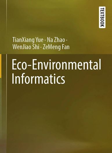 Eco-Environmental Informatics. 2026. illus. XVI, 405 S. Paper bd.