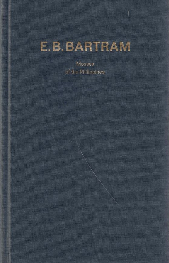 Mosses of the Philippines.(Manila 1939: Philipp. Jl. of Science, vol. 68). Reprint 1972. 510 figs. 437 p. gr8vo. Cloth.