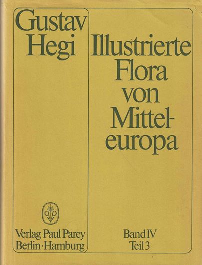 Illustrierte Flora von Mitteleuropa.2te .Auflage. Band 4:3: Leguminosen, Oxalidaceen, Geraniaceen, Tropaeolaceen.1924.(Reprint 1964). 383 Fig.17 col.Taf.624 S.Ln.
