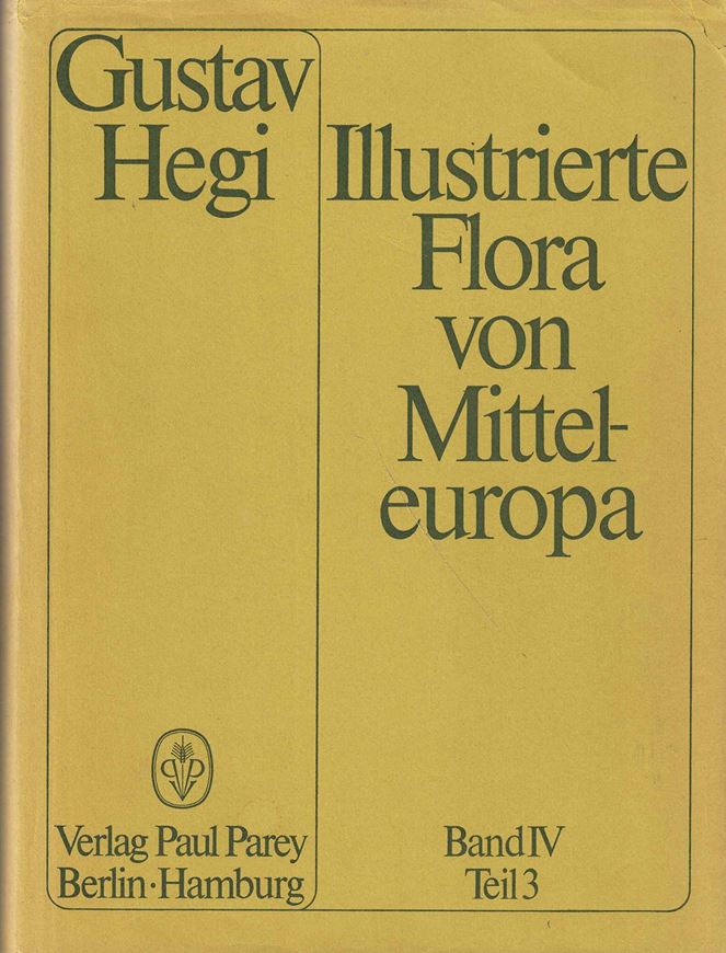 Illustrierte Flora von Mitteleuropa.2te .Auflage. Band 4:3: Leguminosen, Oxalidaceen, Geraniaceen, Tropaeolaceen.1924.(Reprint 1964). 383 Fig.17 col.Taf.624 S.Ln.