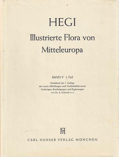 Illustrierte Flora von Mitteleuropa.2.Auflage. Band 5:1: Linaceen, Zygophyllaceen, Rutaceen, Simarubaceen, Polygalaceen, Euphorbiaceen, Callitrichaceen, Buxaceen, Anacardiaceen, Aquifoliaceen, Celastraceen, Staphyleaceen, Aceraceen, Hippocastanaceen, Balsaminaceen, Rhamnaceen, Vitaceen, Tiliaceen, Malvaceen, Hypericaceen, Elatinaceen, Tamaricaceen, Cistaceen, Violaceen. 1925. (Reprint 1966). 441 F