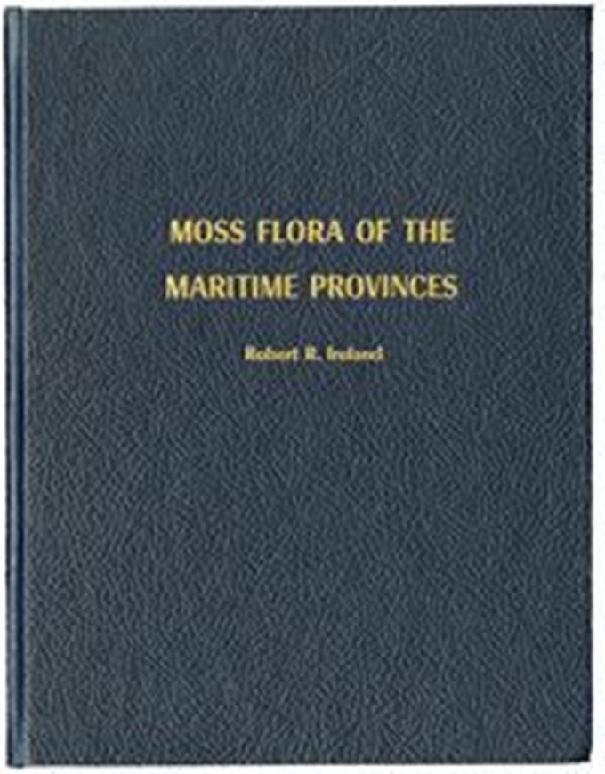 Moss Flora of the Maritime Provinces. 1982. (Musees nationaux du Canada, Publications de Botanique, No. 13). Reprint 2011. 398 plates. 738 p. gr8vo. Hardcover.