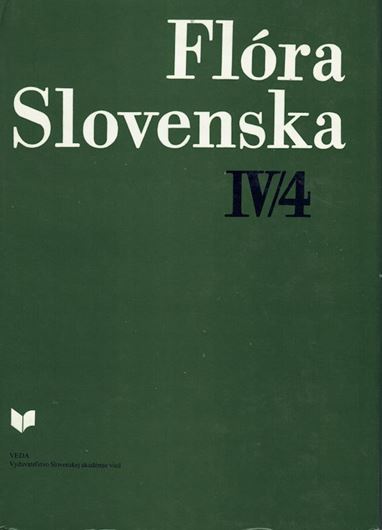 Volume 004, part 04: Angiospermophytina, Dicotyledonopsida, Fabales-Convolvulales. 1988. 58 distr.maps. (=dot maps). 30 pls. (= line-drawings). 587 p. gr8vo. Hardcover. - In Slowakian, with Latin nomenclature.