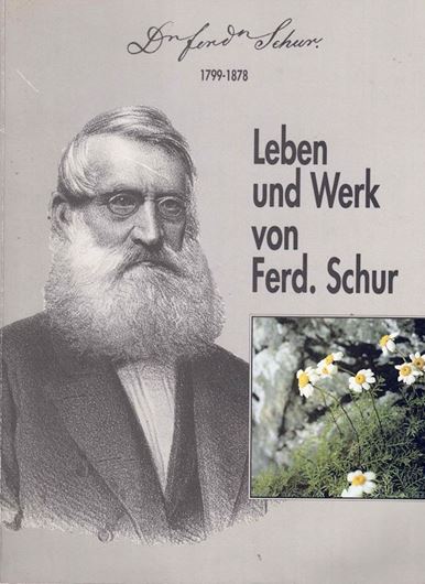 Leben und Werk von Ferdinand Schur.1994. (Stapfia,Bd.33 & Kataloge des OÖ Landesmuseums,NF 75).Illustr. 334 S.4to.Broschiert.