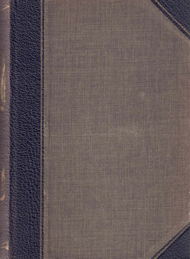 Die  Moose. 1904. (Kryptogamenflora von Deutschland, Deutsch-Oesterreich und der Schweiz, Band 1). 68 teilweise farbige Tafeln. VIII, 512 Seiten. Hardcover.