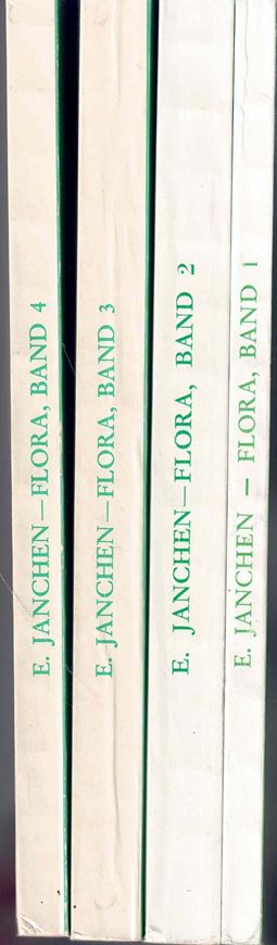 Flora von Wien, Niederösterreich und Nordburgenland. 4 Bände. 1966 -1975. 757 S. gr8vo. Broschiert.