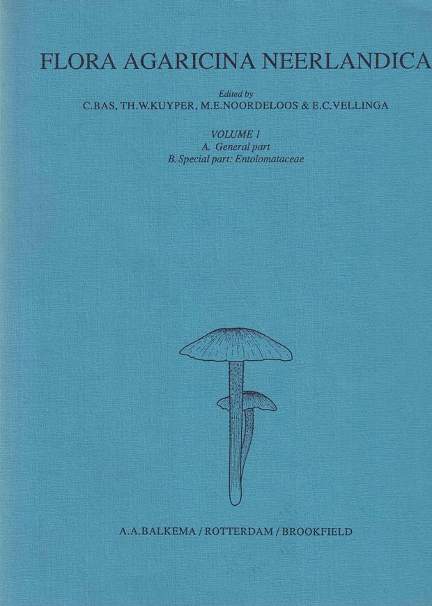 Flora Agaricina Neerlandica. Critical monographs of families of agarics and boleti occurring in the Netherlands. Ed. by C. Bas a. oth. Volume 1. 1988.illus. VI, 182 p. 4to. Paper bd.