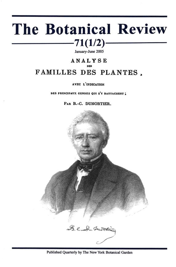 Index Nominum Familiarum Plantarum Vascularium. 2006. (Botanical Review, 71:1-2). 291 p. gr8vo. Paper bd.