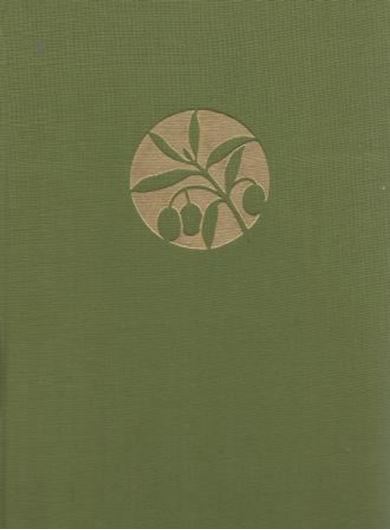 Med-Checklist. A critical inventory of vascular plants of the circum-mediterranean countries. Volume 001: Pteridophyta (2nd ed.)/Gymnospermae/Dicotyledones (Acantha- ceae-Cneoraceae). 1984. XVI,330,XVII-C p. 4to. Cloth. - Bilingual English & French).