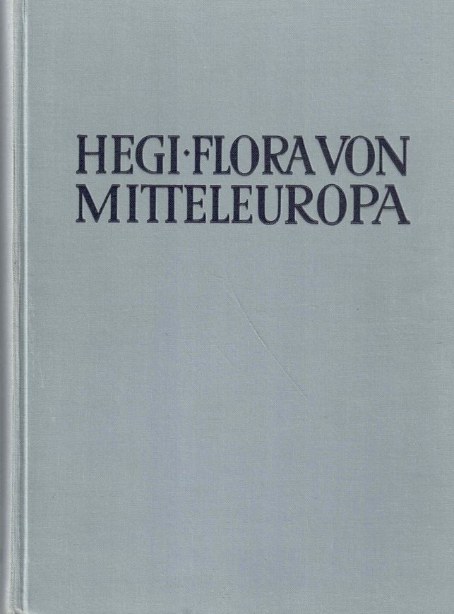 Illustrierte Flora von Mitteleuropa. 2te rev. Auflage. Band 2. 1939. illus. 532 S.Leinen.