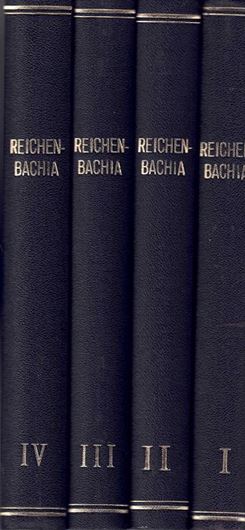Reichenbachia: Orchids illustrated and described. Series I, vols. 1 - 2. 1888 -1890. 240 p. & plates; Series II: Volumes 1- 2. 1892 - 1894. 218 p. & plates. - Reprint. Hardcover.