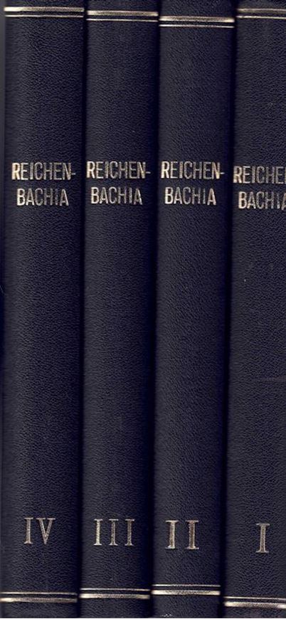 Reichenbachia: Orchids illustrated and described. Series I, vols. 1 - 2. 1888 -1890. 240 p. & plates; Series II: Volumes 1- 2. 1892 - 1894. 218 p. & plates. - Reprint. Hardcover.