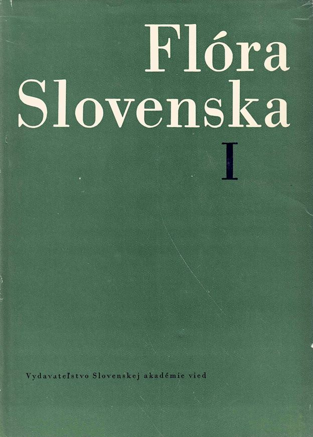 Volume 1. Morphological terminology,  1966. 602 p. gr8vo. Hardcover. - In Slowakian, with Russian and German summary.